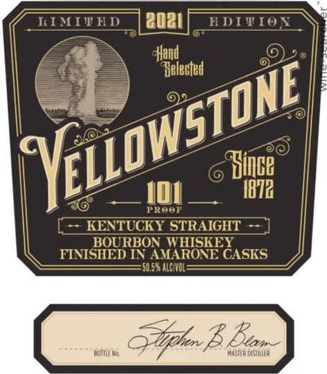Yellowstone 2021 Limited Edition Amarone Cask Finish Kentucky Straight Bourbon Whiskey - Image 2